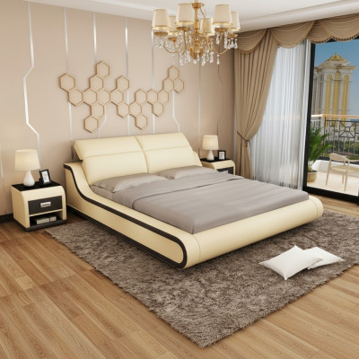 Bett mit USB Polsterbett Doppelbett Ehebett Betten 140/160/180 LB8835