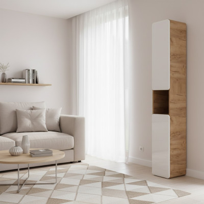 Badezimmerregal Badezimmerschrank Bad Möbel Hochglanz Regal