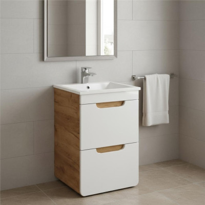 Design Waschbecken 50cm Badezimmer Waschtisch Bad Becken