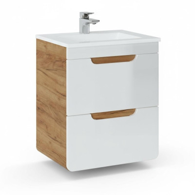Waschbecken 40cm Waschbeckenunterschrank Badezimmerschrank