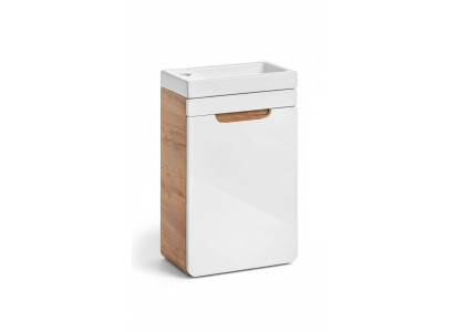 Design Waschbecken Waschtisch Badezimmer Unterschrank Hochglanz