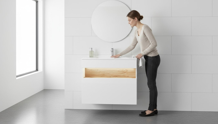 Waschtisch Badezimmer Schränke Waschtische Waschbecken Becken