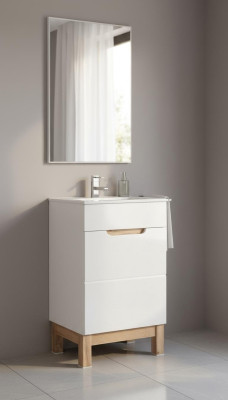Waschbecken Schrank Regal Schränke 50cm Waschbecken Waschtisch