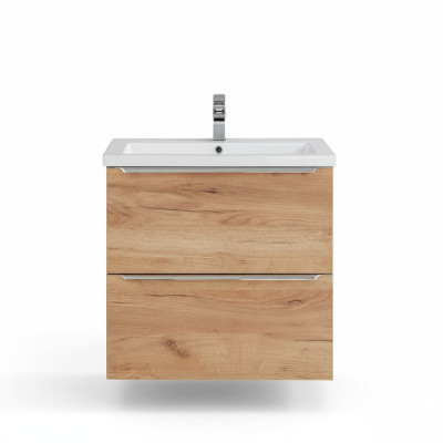 Design Luxus Waschtisch Waschbecken Wand Hänge Schrank mit Einbau