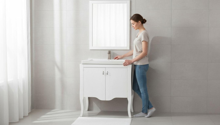Waschbecken Schrank Regal Schränke 79cm Waschbecken Waschtisch