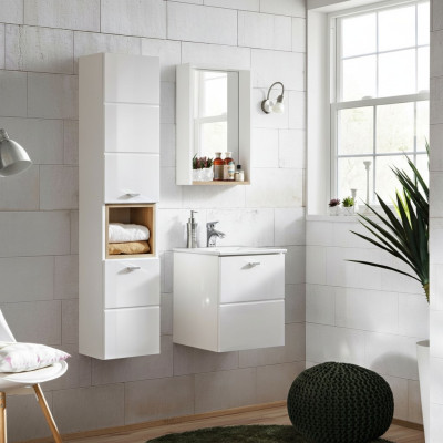 Waschplatz Badmöbel Badezimmer Set Waschtisch Waschbecken