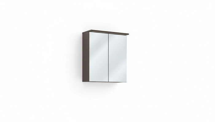 Spiegelschrank Wandschrank Badezimmerschrank mit Spiegel 60 cm LED