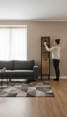 Dekorative Badezimmer Hochschrank Regal Badschrank Badmöbel Regale Bad