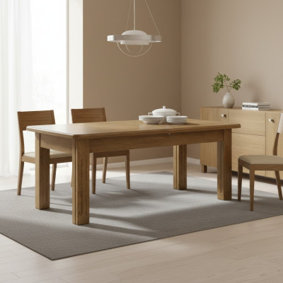 Esstisch 300/500 cm Küchentisch Restaurant Tisch Holz Esszimmer Tische