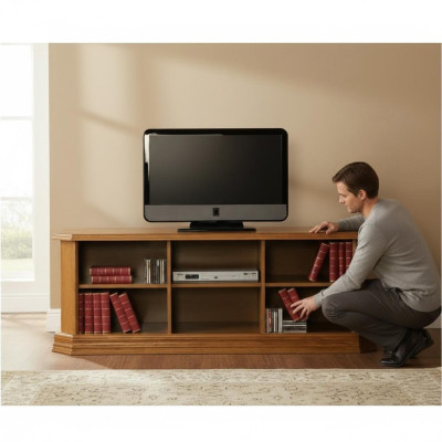 RTV Antik Stil Kommode RTV Fernseh Barock Rokoko TV Hi Fi Schrank