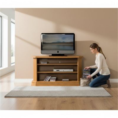 RTV Antik Stil Kommode Neu Fernseh TV Hi Fi Schrank Luxus 120 cm
