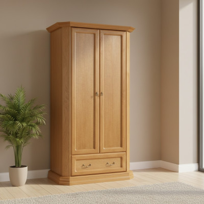 Holz Klassische Schränke Schrank Schrankwand Kleiderschrank Holzschrank Landhaus