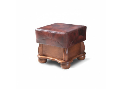 XXL Fußhocker Club Lounge Hocker Leder Textil Ottoman Designer Pufa Ottomane