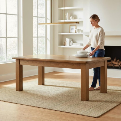 XXL Tisch Big Design Konferenztisch Holztisch Tische Meeting Esszimmer