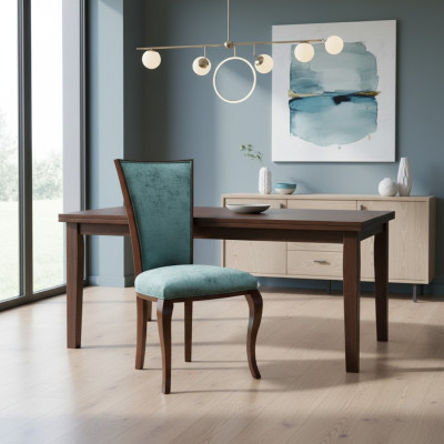 Esszimmer Gruppe 8 x Lehnstuhl Sessel Garnitur Esszimmerstuhl Holz