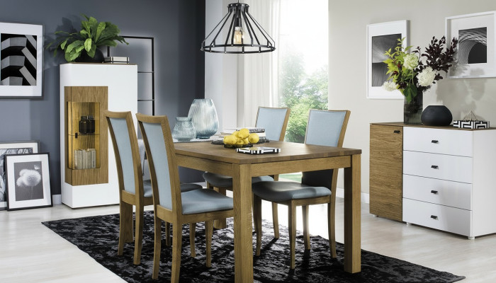 Set 4x Stuhle Luxus Design Polster Massiv Holz Büro Office Esszimmer Stühl Sitz