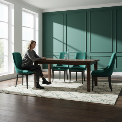 Set 10x Luxus Klassischer Esszimmer Stuhl Stühle Sitz Modern Massiv