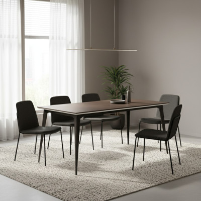 Klassischer designer Esstisch Holz Tisch Tisch Esszimmer Wohnzimmer Modern