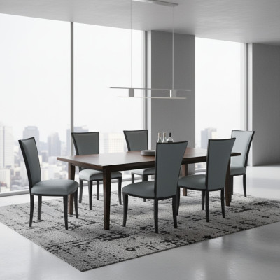 Set 6x Massivholz Stuhl Esszimmerstuhl Designer Stuhl Stühle Esszimmerstühle Neu