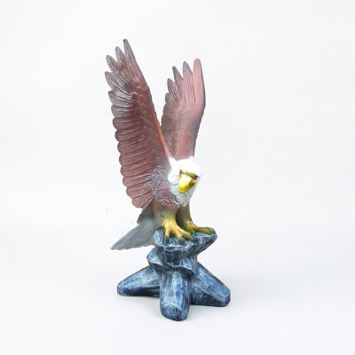 USA Adler Falke Abstrakte moderne Statue Figur Greifvogel Garten Deko 100cm