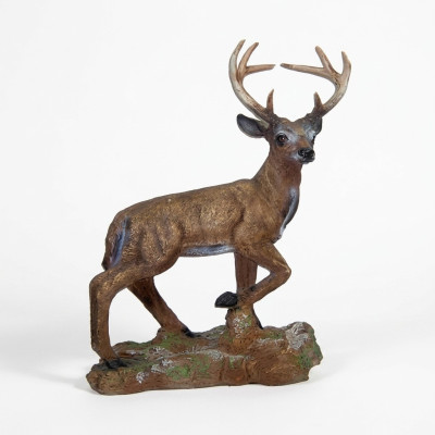 Hirsch Elch Wald Dekorative moderne Skulptur eines Hirsches Dekoration Garten