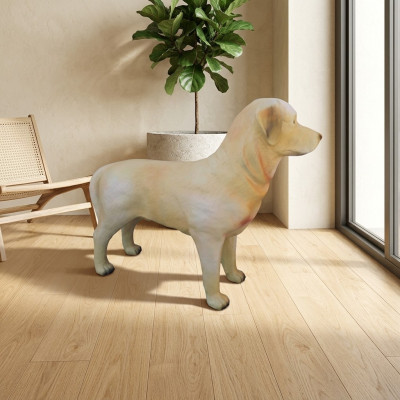 Hund Dekorative Statue Garten Figuren Statuen 75cm Lebensgroß Figur Plastik