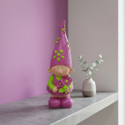 Moderne Kinder Figur Skulptur Gnom Troll Figuren Statuen Skulpturen Garten 50 cm