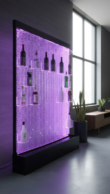 Led Wasser Wand Bar Regal Säule Wassersäulen Theke Regale Designer