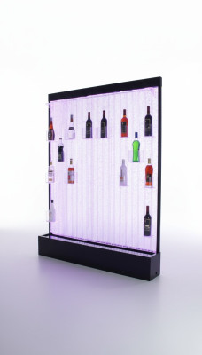 Led Wasser Wand Bar Regal Säule Wassersäulen Theke Regale Designer