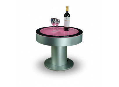 Design Tisch Couchtisch Wasser Säulen Säule Water Sofa LED Beleuchtet
