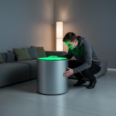 Design Tisch Couchtisch Dekor Wasser Säulen Säule Water Sofa Tische LED