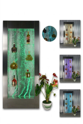 Regale Designer Beleuchtet Led Wasser Wand Bar Regal Säule