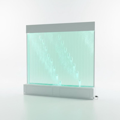 Moderne Trennwand Wasser Wände LED Wasserwand Beleuchtete Dekorative Wand