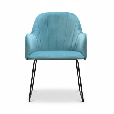 Stuhl  4x Lounge Sessel Stuhl Gruppe Restaurant Club Wohnzimmer Polstersessel