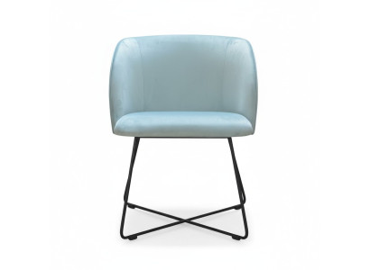 Design Stuhl Sitz Praxis Ess Zimmer Stühle Stoff Textil Warte Polster Kanzlei