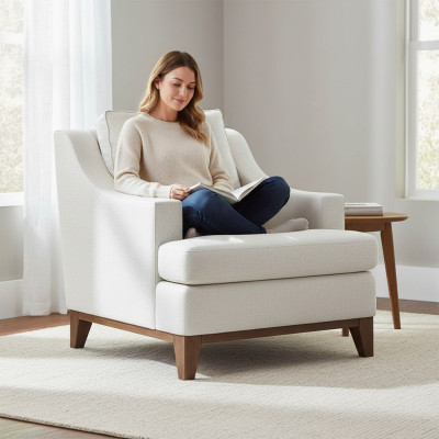 Sessel Lounge Sessel Polstersessel Stuhl Wohnzimmer Schlafzimmer 8x er