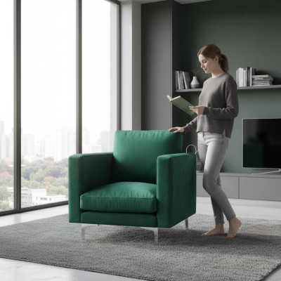 Lounge Sessel Polstersessel Stuhl Wohnzimmer Schlafzimmer 6x Gruppe