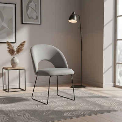 Stuhl 4x Lounge Sessel Polstersessel Stuhl Wohnzimmer Restaurant Club Gruppe