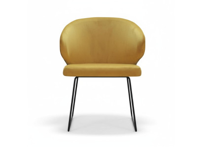 Design Stuhl Sitz Praxis Ess Zimmer Stühle Textil Stoff Polster Warte Kanzlei
