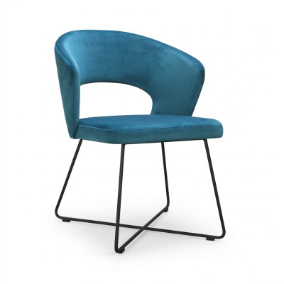 Stuhl 4x Esszimmer Polsterstuhl Fernseh Lounge Club Sitz Textil Sessel Set