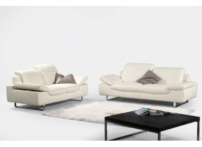 Garnituren Set Sofagarnitur Gruppe Garnitur Couchen Sofa Polster Leder 32 Sitz