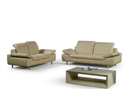 Sofagarnitur Sofa Couch Ledersofa Sitz Polster Garnituren Sofas 3 1 Sitz