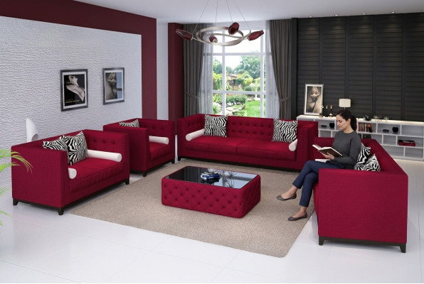 Sofagarnitur Ledersofa Sofa Couchen Sofa Sitzer Set Polster Couch 3tlg Sessel