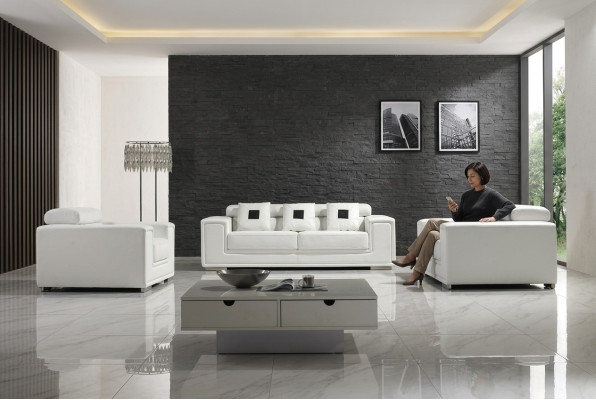 Garnitur Ledersofa Sofagarnitur 32 Sitzer Set Polstersofa Couch Designersofa Neu