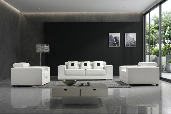 Garnitur Ledersofa Sofagarnitur 32 Sitzer Set Polstersofa Couch Designersofa Neu