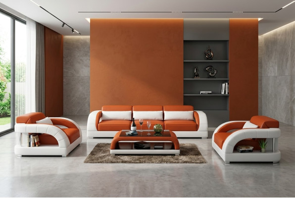 Sofa Sofagarnitur 3+1+1 Set Sitzer Design Polster Couchen Couch Modern