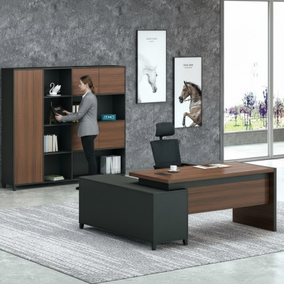 Schreibtische Chef Eckschreibtisch Büro Zimmer Möbel Design Praxis