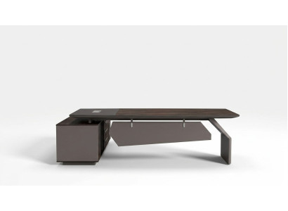 Chef Schreibtisch 260 x 220 cm Einrichtung Tisch Kanzlei Praxis Tische