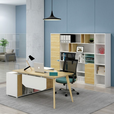 Home Office Schreibtisch Eckschreibtisch Computertisch Bürotisch neu Firma
