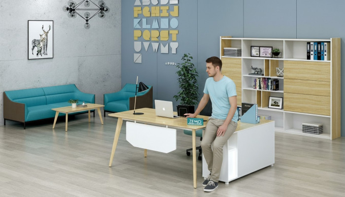 Home Office Regale Schränke Holz Einrichtung Büromöbel Aktenschränke